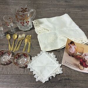 American girl pleasant company Samantha parkington Victorian lemonade set birthd